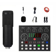 V8S Audio Mixer Scheda Audio Esterna con Voice Changer