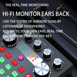 V8S Audio Mixer Scheda Audio Esterna con Voice Changer