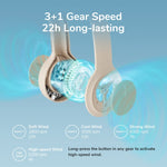 Ventilatore da collo ricaricabile USB JisuLife FA31