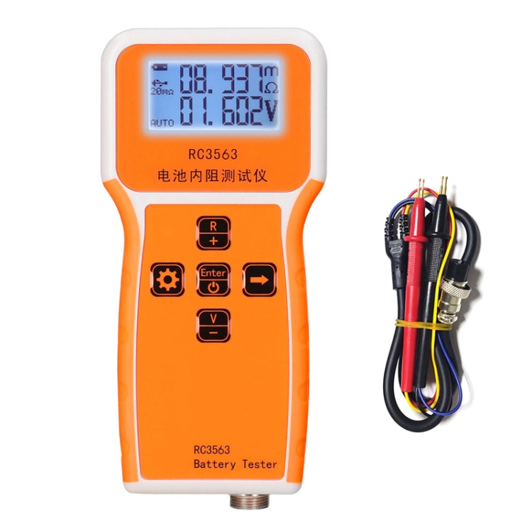 Tester resistenza interna e tensione batteria alta precisione