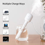 JisuLife JB07 Umidificatore portatile wireless ad alta nebbia, senza serbatoio d'acqua, White 1100mAh, White 2200mAh