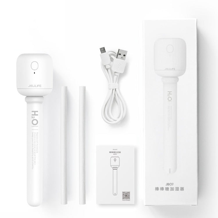 JisuLife JB07 Umidificatore portatile wireless ad alta nebbia, senza serbatoio d'acqua, White 1100mAh, White 2200mAh