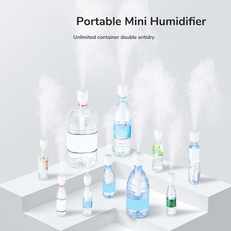 JisuLife JB07 Umidificatore portatile wireless ad alta nebbia, senza serbatoio d'acqua, White 1100mAh, White 2200mAh