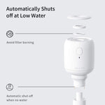 JisuLife JB07 Umidificatore portatile wireless ad alta nebbia, senza serbatoio d'acqua, White 1100mAh, White 2200mAh