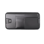 Borsa portaoggetti con cerniera per visiera parasole per auto