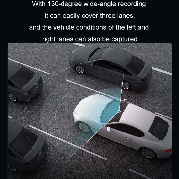 Interconnessione WIFI per telefono cellulare 2K Ultra-Clear Night Vision Registratore di guida nascosto, USB Short Line, Cigarette Lighter, Step-down Line