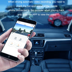 Telefono cellulare WIFI 2K Ultra-clear 360 gradi Rotante Registratore di guida, USB Short Line, Cigarette Lighter, Step-down Line