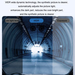 Telefono cellulare WIFI 2K Ultra-clear 360 gradi Rotante Registratore di guida, USB Short Line, Cigarette Lighter, Step-down Line