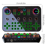 Scheda audio K600 48V con microfono e riduzione rumore