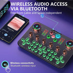 Scheda audio K600 48V con microfono e riduzione rumore