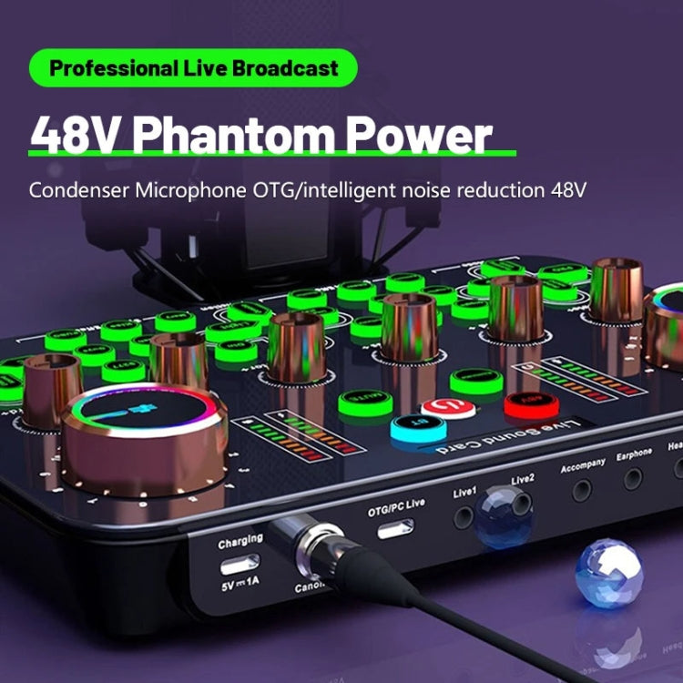 K600 48V Versione Inglese Scheda Audio Dedicata Live, K600
