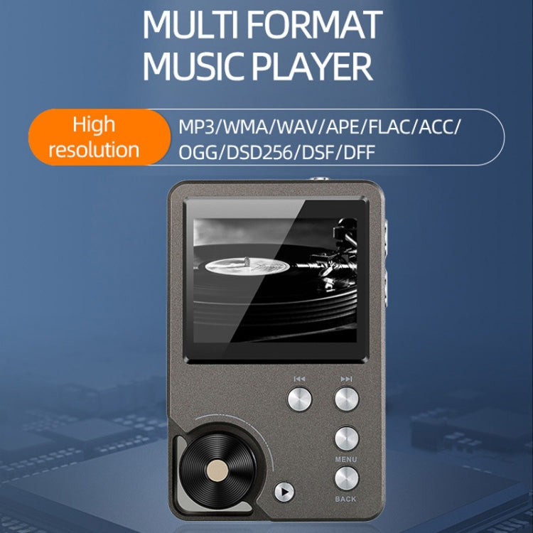 Lettore musicale HIFI Lossless DSD256 MP3 sportivo, Without TF Card, With 64GB TF Card, With 128GB TF Card