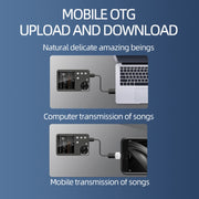 Lettore musicale HiFi Lossless DSD256 con TF Card