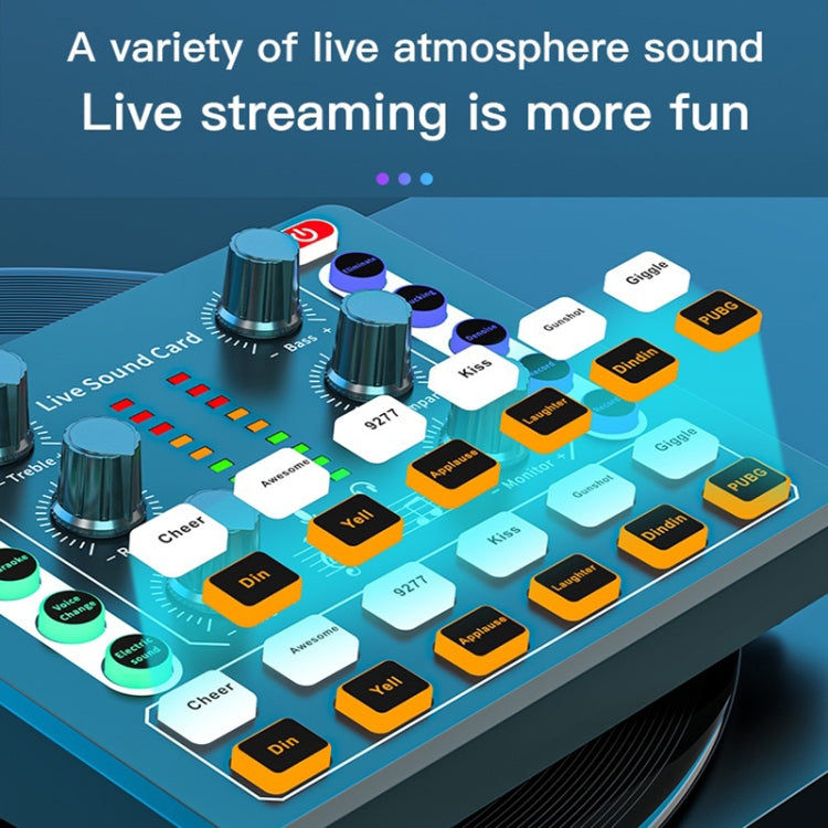 Scheda audio Bluetooth 5.0 M8 per registrazione e canto live