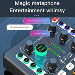 Scheda audio Bluetooth 5.0 M8 per registrazione e canto live