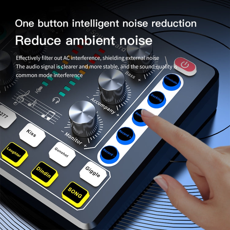 Scheda audio Bluetooth 5.0 M8 per registrazione e canto live
