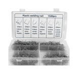 Riparazione di paraurti auto rotto con chiodi in filo di saldatura, 600pcs /Set, 1200pcs /Set, 1500pcs /Set, 1800pcs /Set, 3000pcs /Set