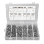Riparazione di paraurti auto rotto con chiodi in filo di saldatura, 600pcs /Set, 1200pcs /Set, 1500pcs /Set, 1800pcs /Set, 3000pcs /Set