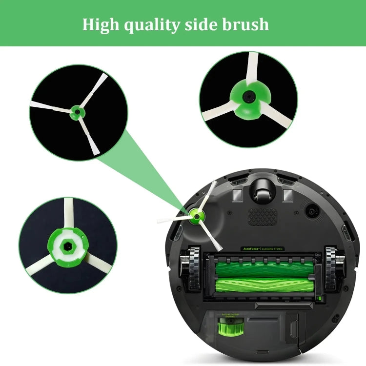 Per iRobot Roomba serie i7 / i7+ / E5 / E6 Robot Aspirapolvere, 16pcs /Set, 14pcs /Set, 28pcs /Set Black, 28pcs /Set