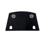 Cuscinetto anti-luce in pelle scamosciata per auto, For 2024 Tesla Model Y Dashboard, For 2024 Tesla Model 3 Dashboard, For 2024 Tesla Model 3 Rearwindow