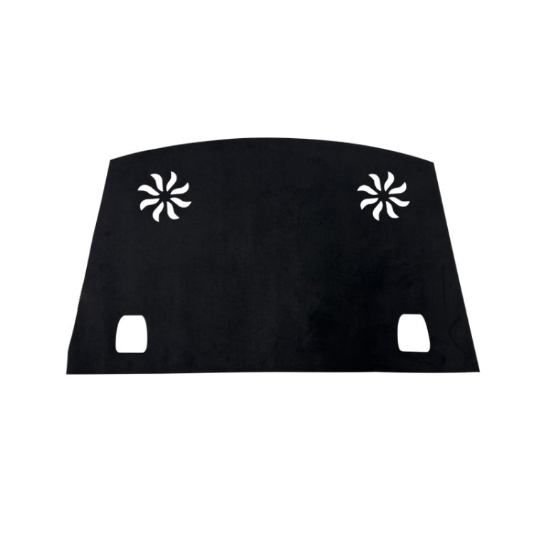 Cuscinetto anti-luce in pelle scamosciata per auto, For 2024 Tesla Model Y Dashboard, For 2024 Tesla Model 3 Dashboard, For 2024 Tesla Model 3 Rearwindow
