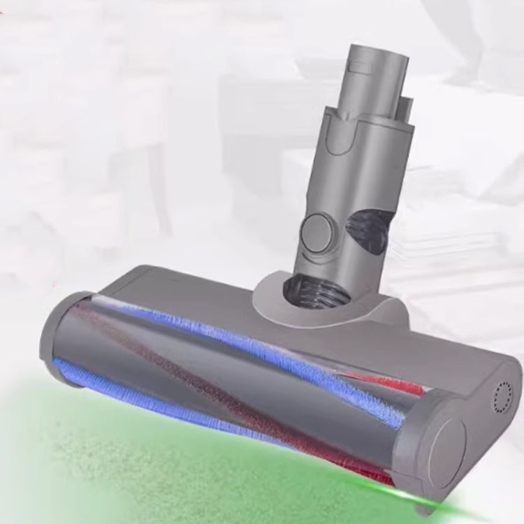 Spazzola per pavimenti per aspirapolvere con luce LED verde, For Dyson V7 / V8 / V10 / V11, For Dyson V6, For Dyson V10 Slim / V12 Slim