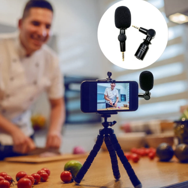 Microfono con spina 3,5mm per smartphone e tablet