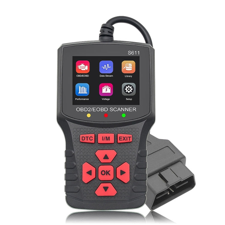 Tester intelligente portatile per auto OBD/EOBD, S611