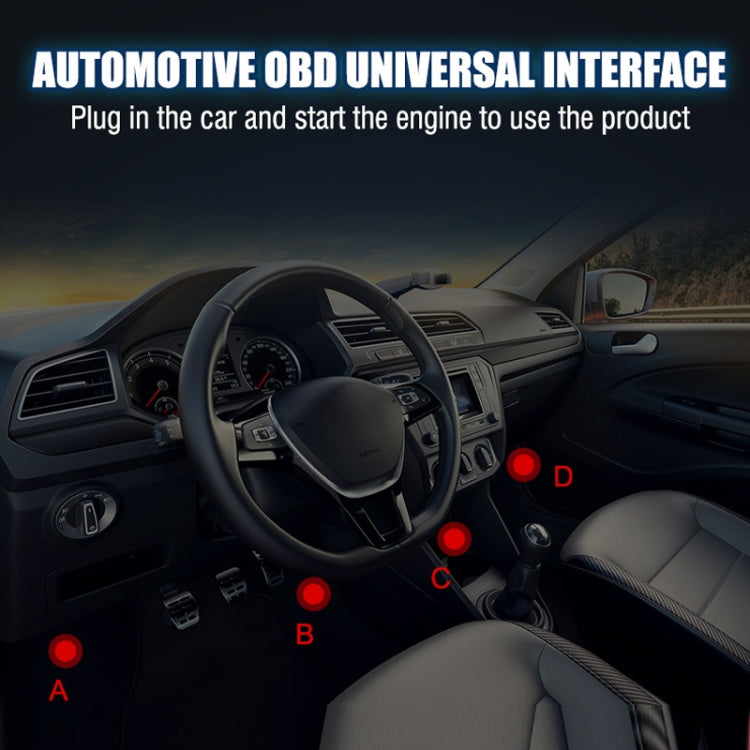 Tester intelligente portatile per auto OBD/EOBD, S611