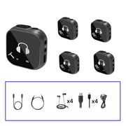 Sistema monitoraggio wireless in-ear 5.8G con trasmettitore e ric
