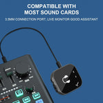 Sistema monitoraggio audio wireless in-ear 5.8G con trasmettitore