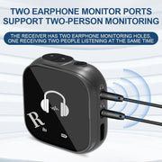 Sistema monitoraggio wireless in-ear 5.8G con trasmettitore e ric