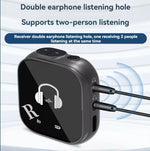 Sistema monitoraggio in-ear wireless 5.8G doppio auricolare