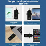 Sistema monitoraggio in-ear wireless 5.8G doppio auricolare
