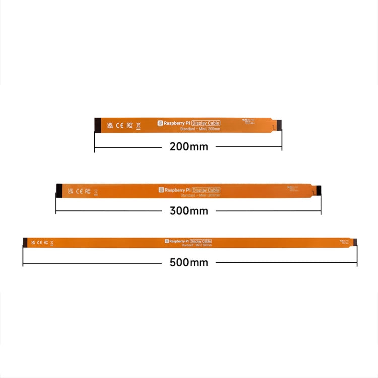 Waveshare 25947 per Raspberry Pi 5th DSI Display 22Pin a 15Pin Cavo morbido FPC, 200mm, 300mm, 500mm