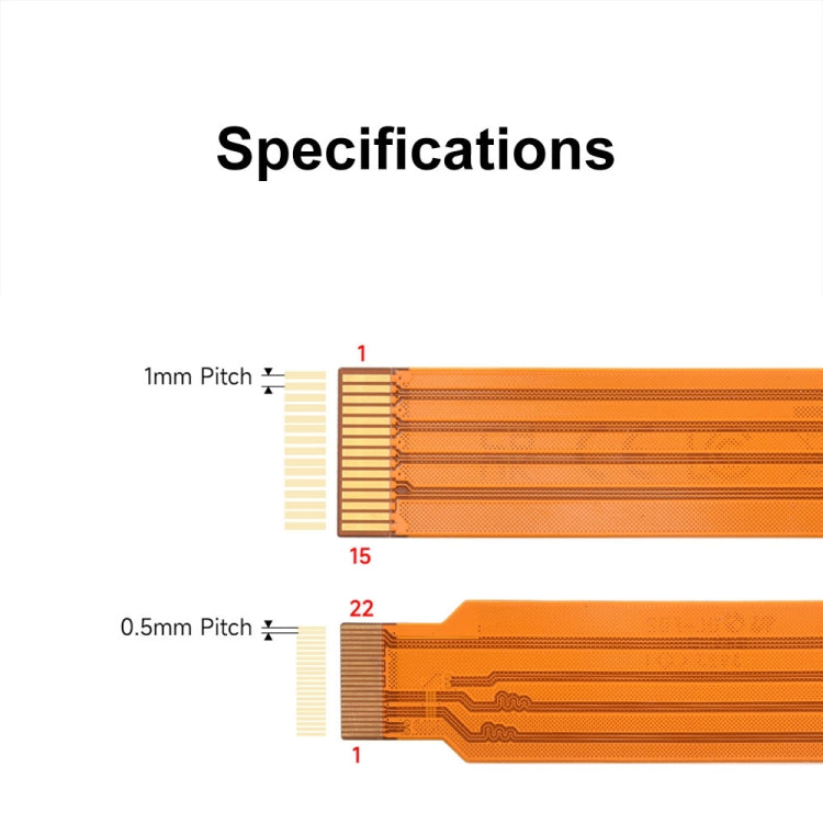 Cavo Flessibile DSI 22Pin a 15Pin per Raspberry Pi 5