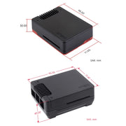 Waveshare 26587 per Raspberry Pi 5 Argon Neo Custodia in lega di alluminio, Standard, M.2 Upgraded