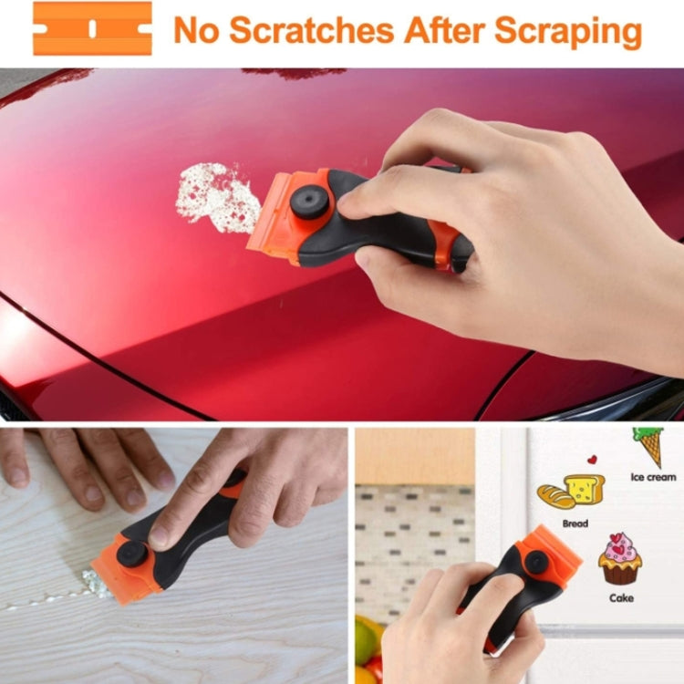 Scraper Replace UV Glue Double-Sided Plastic Scraper Blade, 100pcs /Box