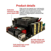 Scheda amplificatore digitale ad alta potenza TPA3255 a doppio canale HIFI, ZK-3002T