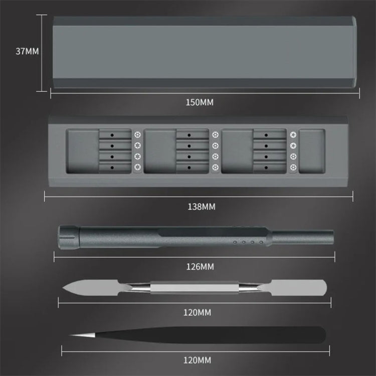 Set di cacciaviti di precisione Strumento di smontaggio del computer del telefono cellulare, 44-in-1