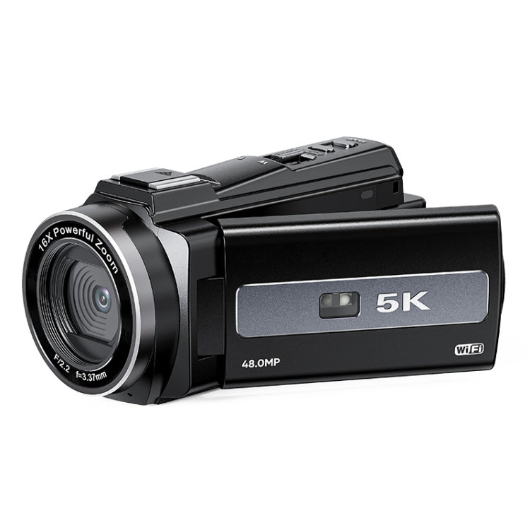 HDV-255K 5K/30FPS 16X Zoom Sport all'aria aperta HD Telecamera digitale anti-vibrazione elettronica, EU Plug, US Plug, UK Plug