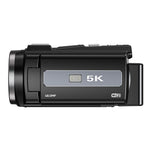 Telecamera sportiva digitale HD 5K con zoom 16X e stabilizzazione