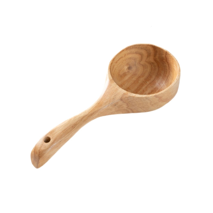 Cucchiaio da minestra grande con manico lungo in legno per uso domestico, cucchiaio per mangiare i noodle, cucchiaio per acqua, Tanoak (Old Lacquer Color), Tanoak (Original Color), Beech, Acacia