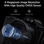 Fotocamera digitale DC-201S 5K 3,5" con stabilizzazione 6 assi
