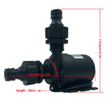 Pompa booster motore brushless DC12V DC24V 8m sollevamento