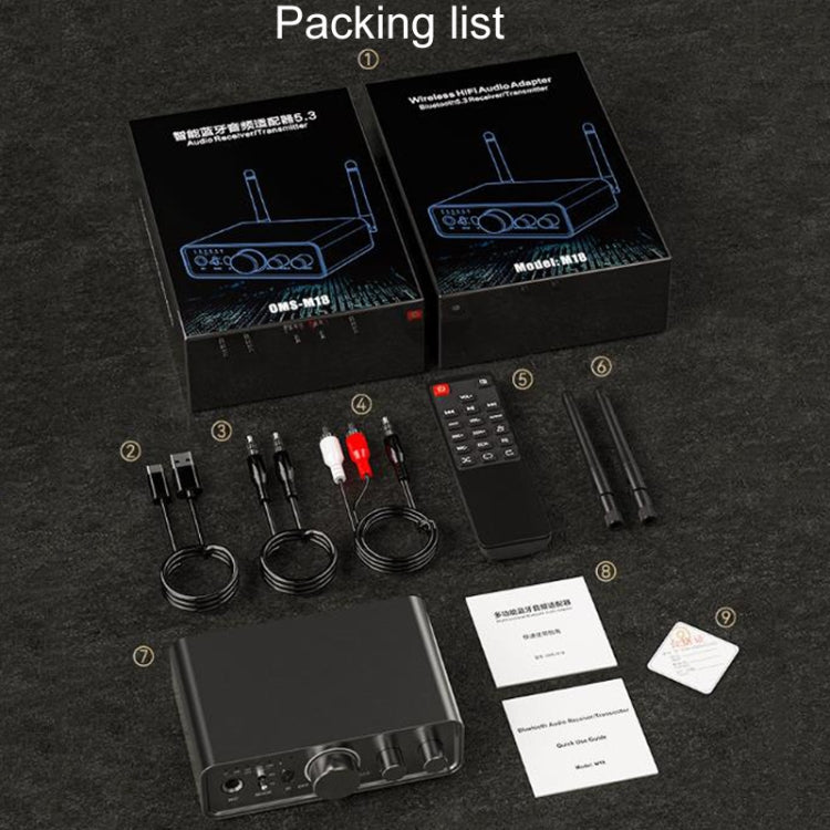 Adattatore Bluetooth OMS-M18 ricevitore audio 5.3