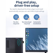 Ricevitore WIFI scheda di rete wireless USB COMFAST CF-WU811AC V3 5G Dual Band 650Mbps, CF-WU811AC V3