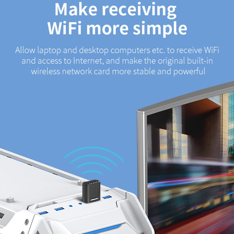 Ricevitore WIFI scheda di rete wireless USB COMFAST CF-WU811AC V3 5G Dual Band 650Mbps, CF-WU811AC V3