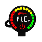 Misuratore di potenza intelligente con allarme a doppio display per moto Morfayer, Voltmeter, Water Temperature Meter, Voltmeter+Water Temperature Meter