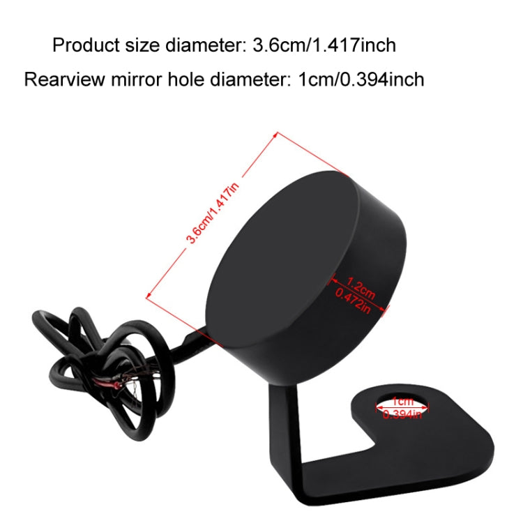 Misuratore di potenza intelligente con allarme a doppio display per moto Morfayer, Voltmeter, Water Temperature Meter, Voltmeter+Water Temperature Meter